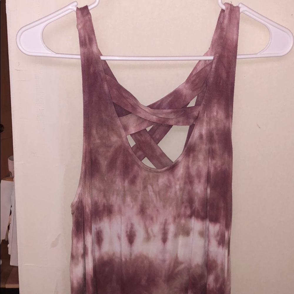 American eagle tye dye dress